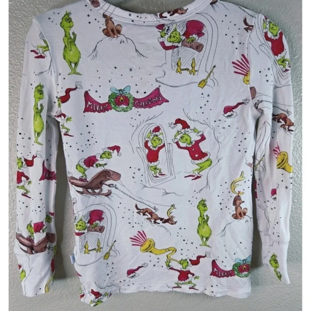 Posh Peanut Disney Christmas Pajama Bundle 2T Mickey + Grinch Bamboo‎ 2 Sets